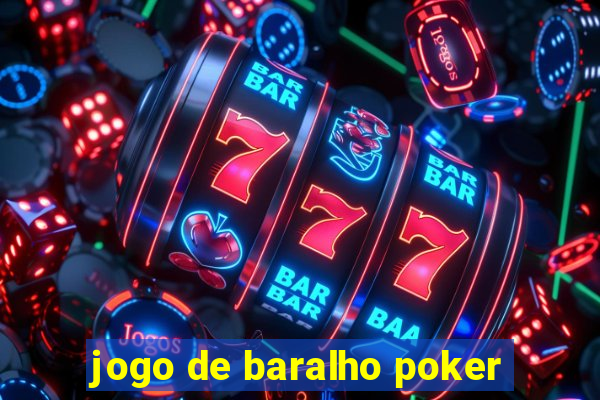 jogo de baralho poker