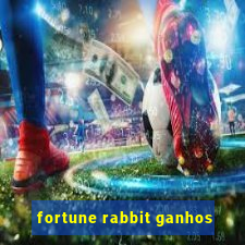 fortune rabbit ganhos