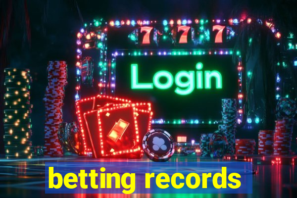 betting records