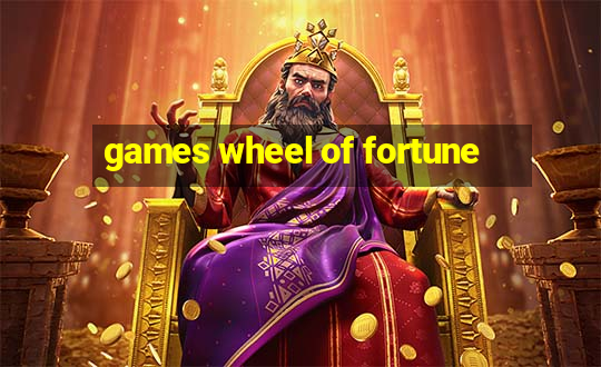 games wheel of fortune