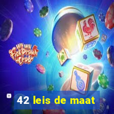 42 leis de maat