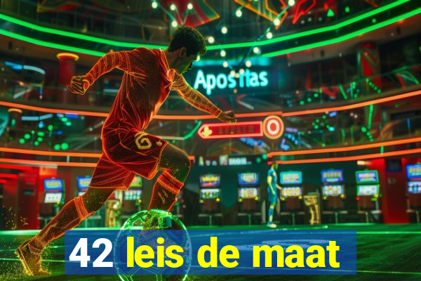 42 leis de maat