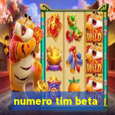 numero tim beta