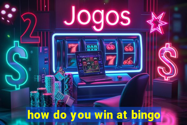 how do you win at bingo