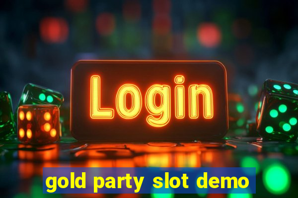 gold party slot demo