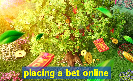 placing a bet online