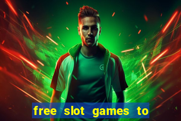 free slot games to win real money