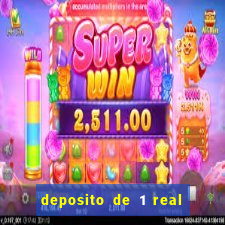 deposito de 1 real fortune tiger