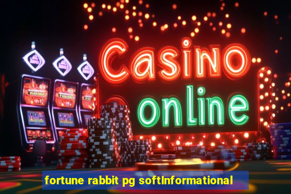 fortune rabbit pg softInformational