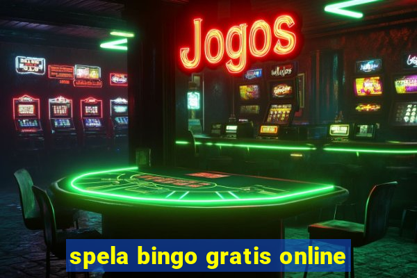 spela bingo gratis online