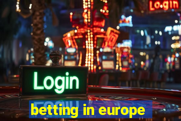 betting in europe