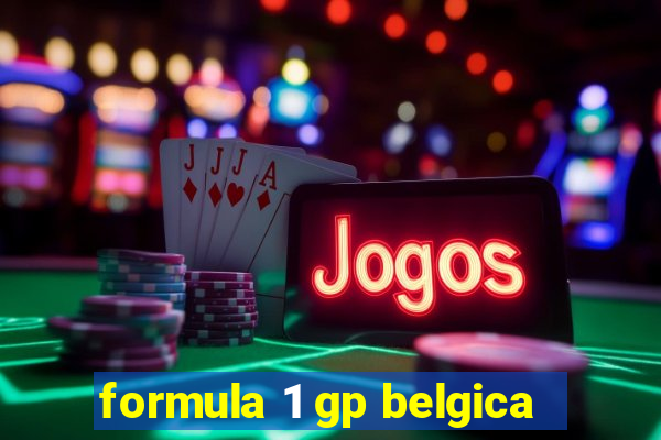 formula 1 gp belgica