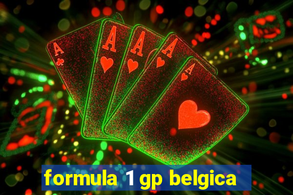 formula 1 gp belgica