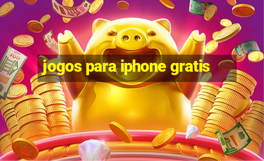 jogos para iphone gratis