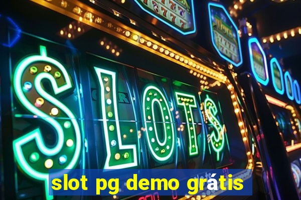 slot pg demo grátis