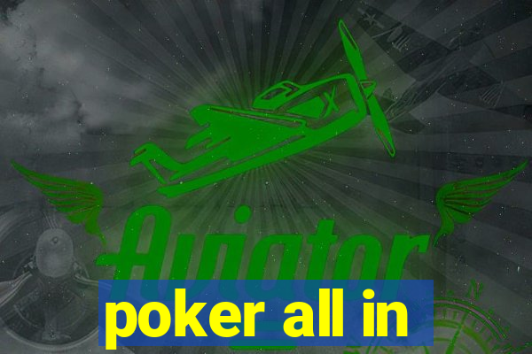 poker all in