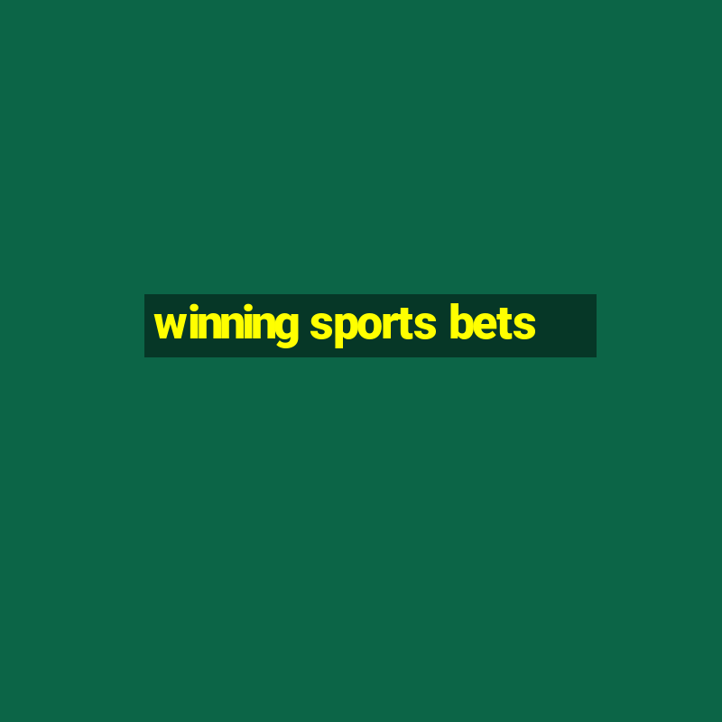 winning sports bets