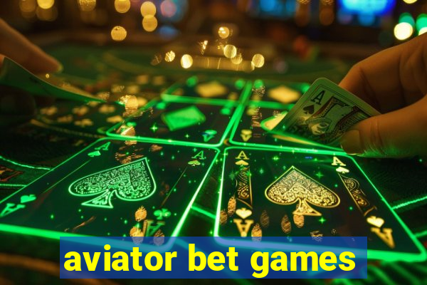 aviator bet games