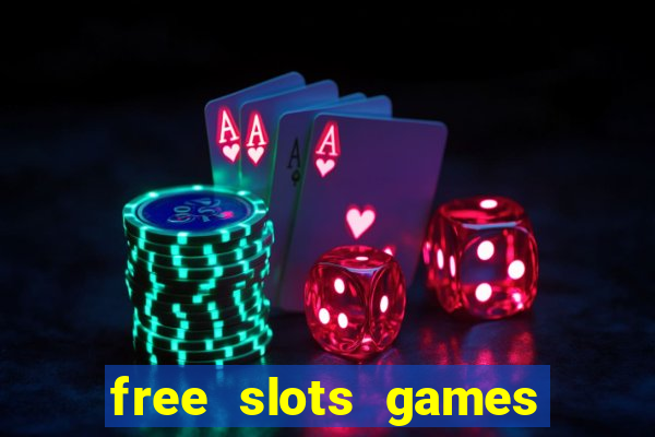 free slots games real money