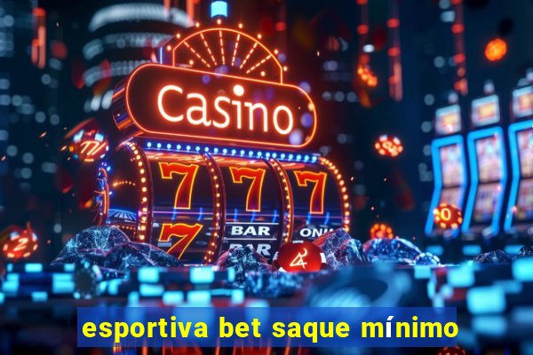 esportiva bet saque mínimo