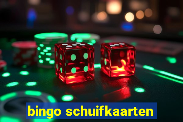 bingo schuifkaarten