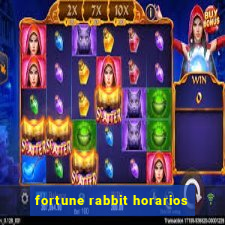 fortune rabbit horarios