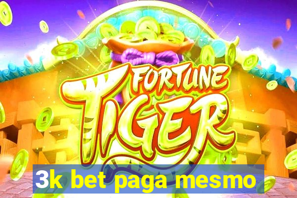 3k bet paga mesmo