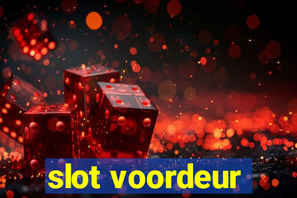 slot voordeur