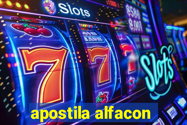 apostila alfacon