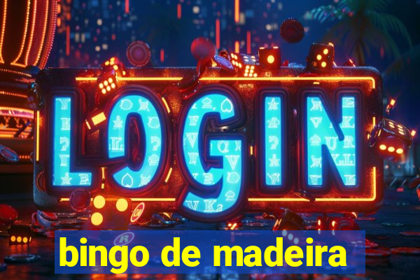 bingo de madeira