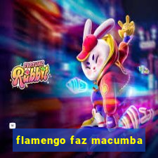 flamengo faz macumba