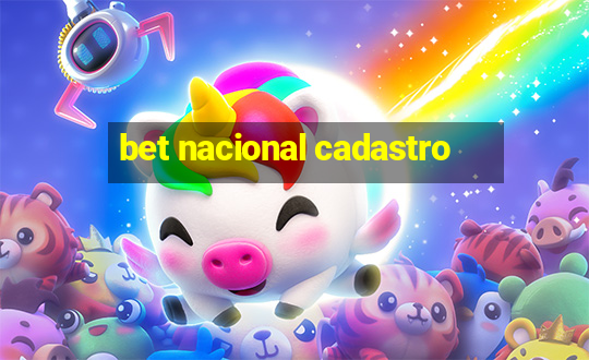 bet nacional cadastro