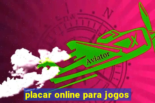 placar online para jogos