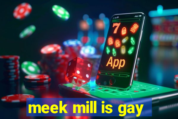 meek mill is gay