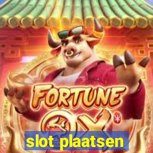 slot plaatsen