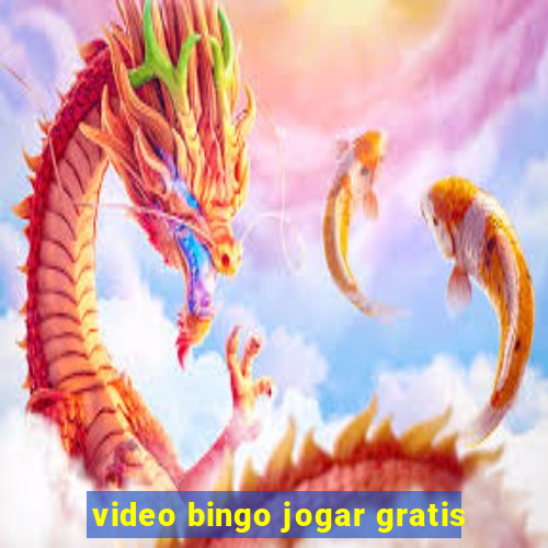 video bingo jogar gratis