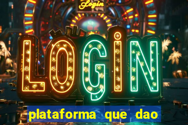 plataforma que dao bonus no cadastro