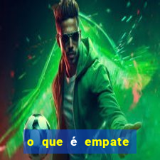 o que é empate anula aposta