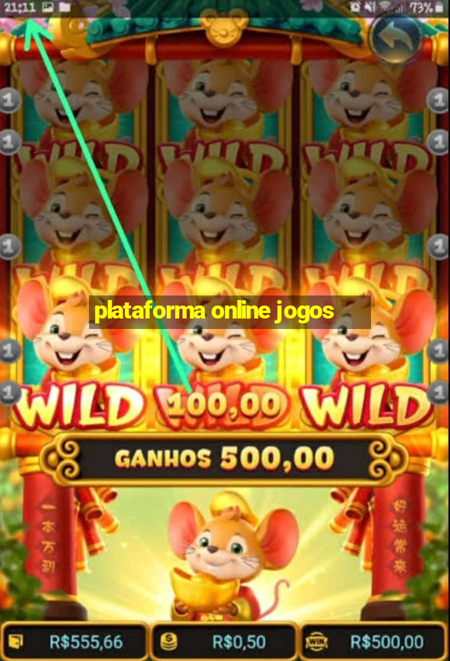 plataforma online jogos