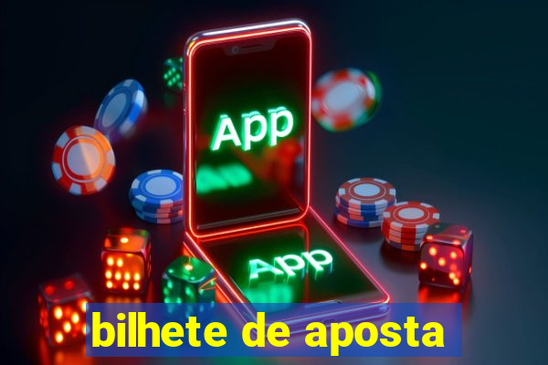 bilhete de aposta