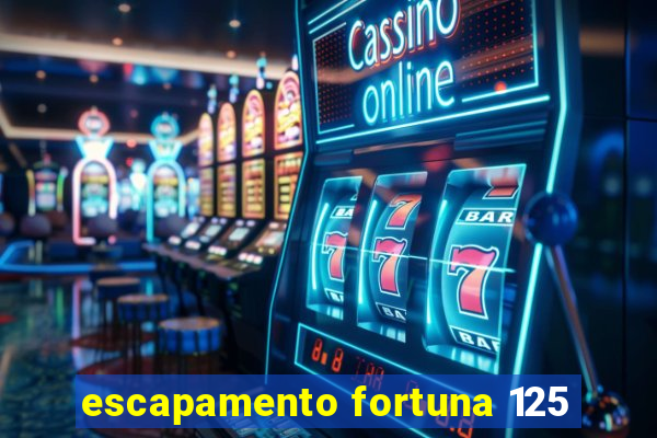 escapamento fortuna 125