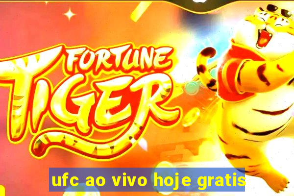 ufc ao vivo hoje gratis