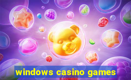 windows casino games