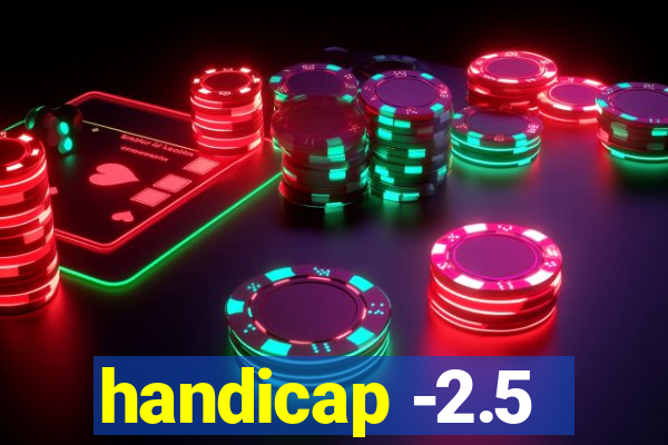 handicap -2.5