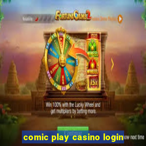 comic play casino login