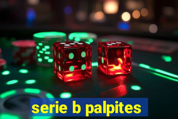 serie b palpites