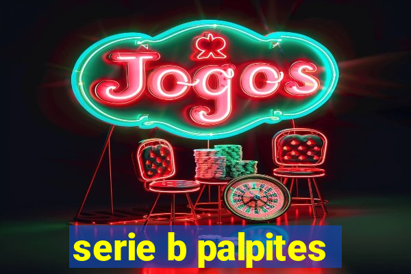 serie b palpites