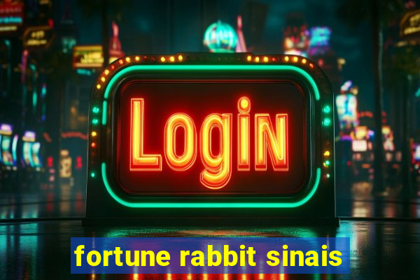 fortune rabbit sinais