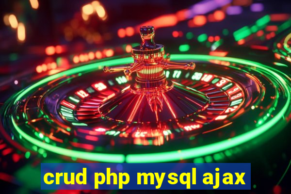 crud php mysql ajax