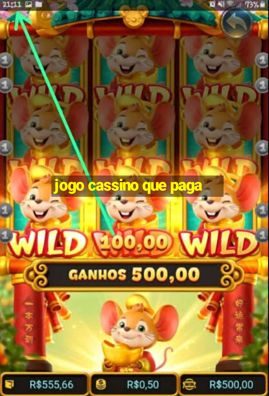 jogo cassino que paga